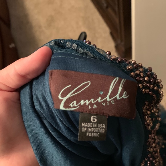 prom or floor length fancy dress - Picture 3 of 7